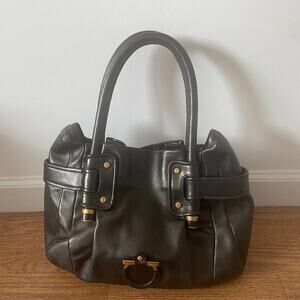 Ferragamo gancini shoulder bag